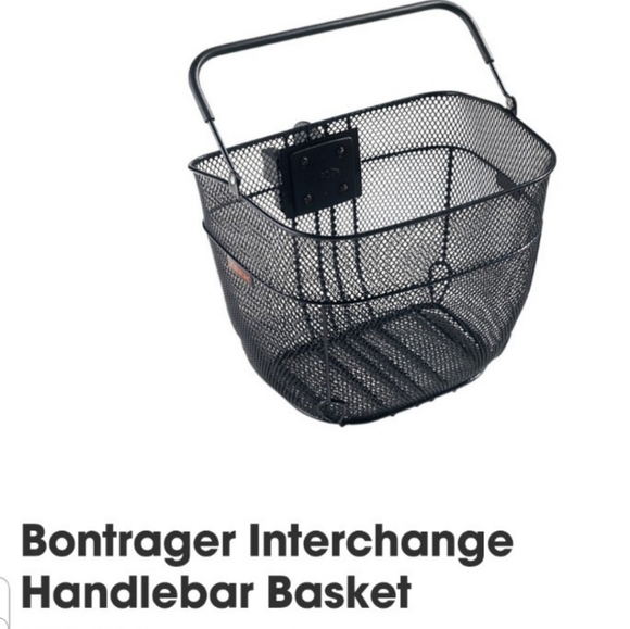 Bontrager Interchange Removable Handlebar Bike Basket/Shopping Basket - Picture 2 of 5